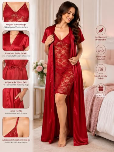 Noty satin co-ord set – image 2