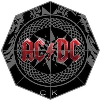 Acdc Letter Custom Auto Foldable Sun Rain Anti-Uv Umbrella Fashion Design