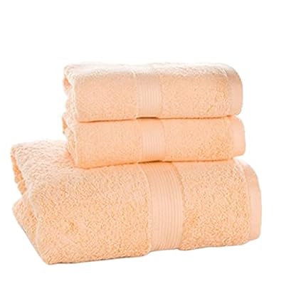QTYQWC Handtuch-Badetuch, DREI Sets aus Baumwolle, erhöhtes, verdicktes Handtuch, Badetuch-Set, Geschenkbox, Hochzeitsgeschenke (3 Stück, 74 x 34 cm + 140 x 70 cm) (3 Stück, 74 x 34 cm + 140 x 70 cm)
