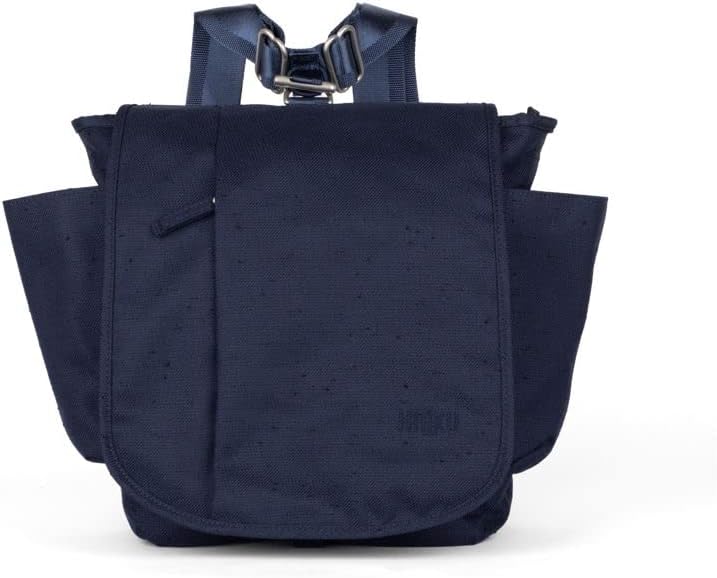 HAIKU To Go Convertible 2.0 Crossbody, mochila bandolera de viaje, correas de hombro ajustables, bolsillos dobles para botella de agua