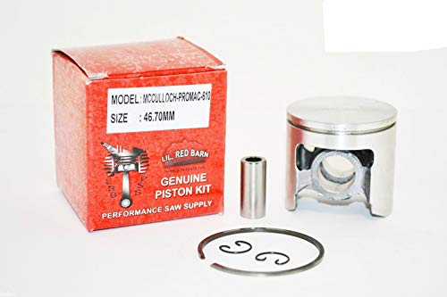 Piston Kit Fits McCulloch Eager Beaver 3.7, Super & PM