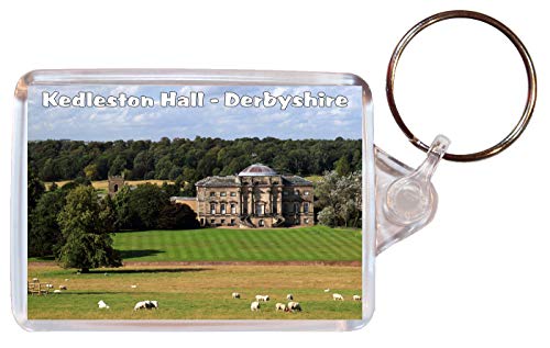 Image of Kedleston Hall - Double Sided Large Keyring Gift/Present/Souvenir BBSK1188