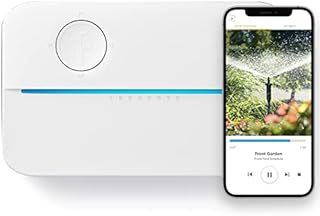 Rachio 8ZULW-C 3rd Generation: Smart, 8 Zone Sprinkler Controller, Works with Alexa