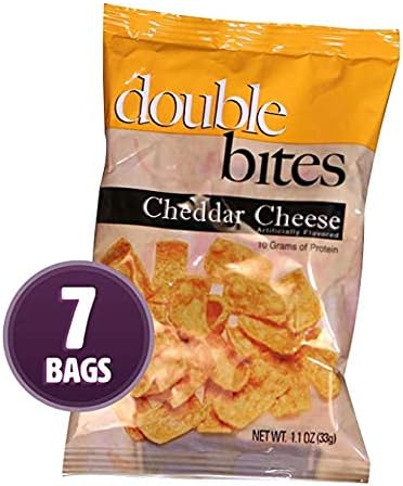 Proti Care Double Bites High Protein Cheddar cheese diet crisps - (7 bags)