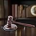 Wood Gavel Prop Costume Gift Cosplay Props for Judge, Lawyer, Student, Auction, Court, with Block