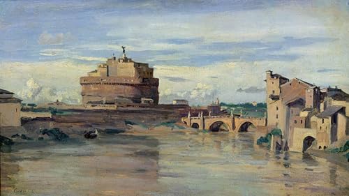 Peinture Poster Impression Corot de qualité musée pour grand mur