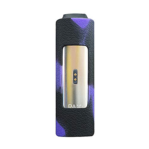 DSC-Mart Texture Case for Pax 2 or Pax 3 Universal Protective Silicone Rubber Sleeve Cover Shield Wrap or Pax 3 Universal Protective Silicone Rubber Sleeve Cover Shield Wrap (Blackpurple)