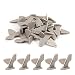 Juvielich 20 Sets Airplane Control Horn, 20x28.5mm Plastic Horns for RC Airplane Parts Grey