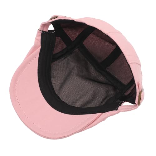Image of ZLYC Men Cotton Flat Cap Summer Scally Ivy Gatsby Newsboy Beret Driver Cabbie Hunting Hat