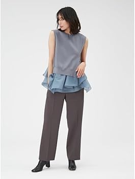 Amazon | [フレイ アイディー] ラッフルフリルレイヤーニット