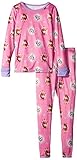 Cuddl Duds Little Girls' Frozen Toddler Essential Long Underwear Cool Print Set