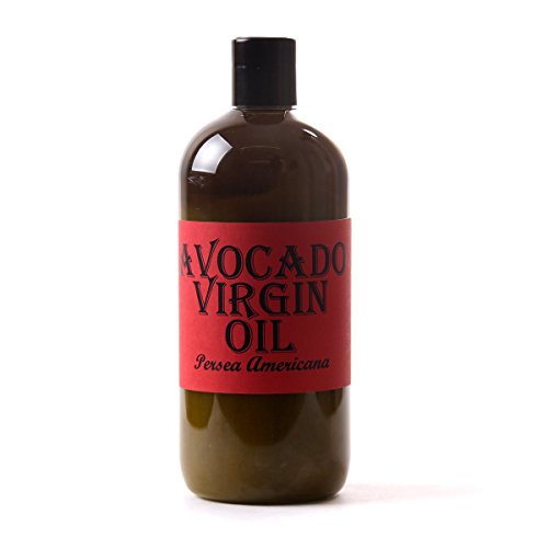 Mystic Moments | Avocado Virgin Carrier Oil - 500ml - Pure & Natural Oil Perfect for Hair, Face, Nails, Aromatherapy, Massage and Oil Dilution Vegan GMO Free