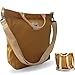 EliXito Innovative Tote Tag - Rucksacktasche 2 in 1 Damen Baumwolle - Umhängetasche Shopper Damen - Schultertasche Groß - Jute Laptop Tasche Urlaub Freizeit Gelb