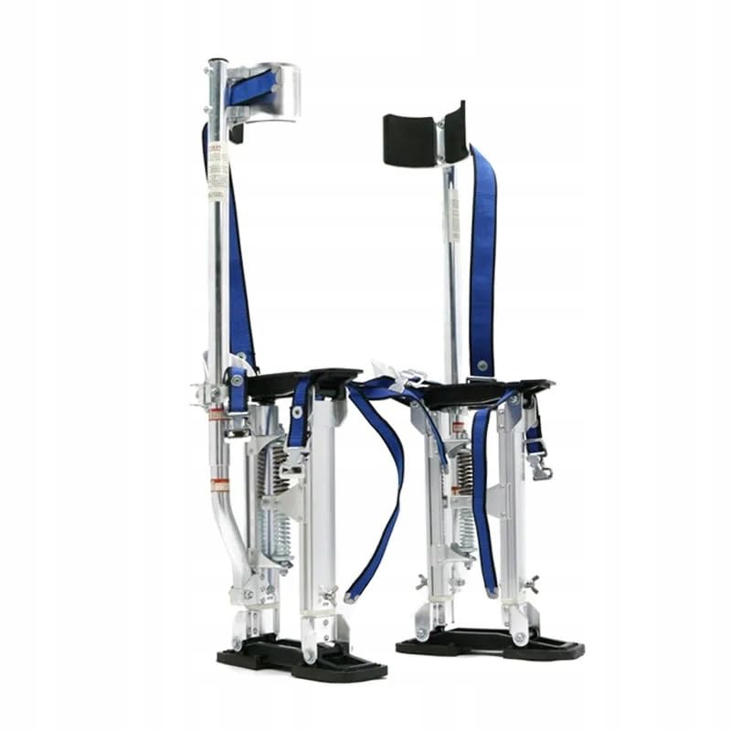 Rosfix Bau Stelzen Réglable 61-102cm Aluminium 7,4kg avec Agrafes Gurten