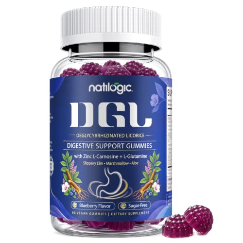 NATILOGIC DGL Digestive Comfort Gummies