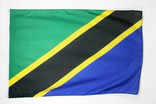 AZ FLAG Tanzania Flag 3' x 5' - Tanzanian flags 90 x 150 cm - Banner 3x5 ft