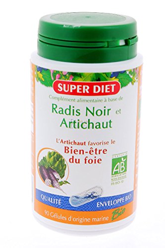 SUPERDIET Radis Noir Artichaut Bio 90 Gélules