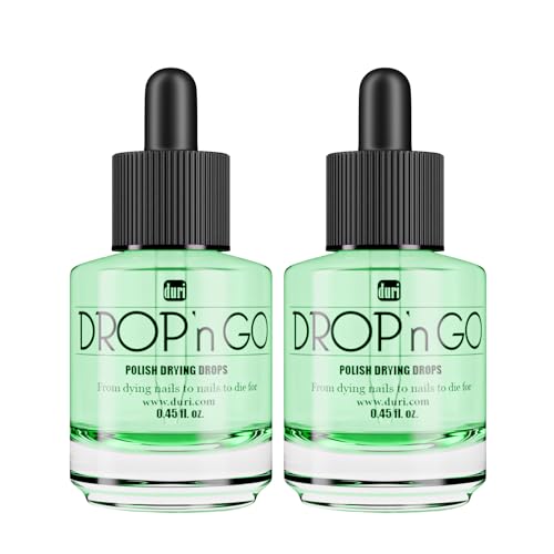 Duri Cosmetics, Drop'n Go Quick Dry Nail Drops (Drop'n Go (Pack of 2))
