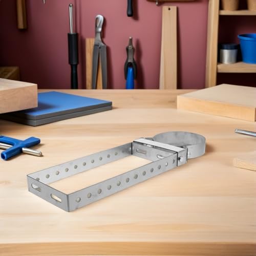 Support de cheminée 150 mm avec collier en U en acier de 1,8 mm fixe - 8