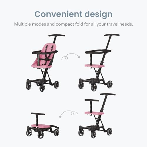 image for Dream On Me Coast Rider Travel Stroller, Lightweight & Compact Baby St