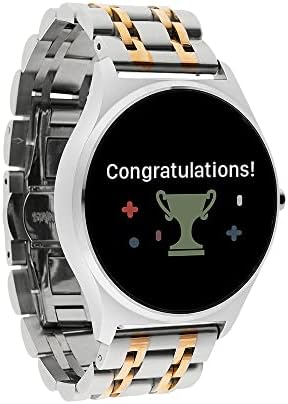 X-WATCH JOLI 2.0 XW PRO: German brand Smartwatch iOS \u0026 Android – Touch  screen fashion Smartwatch, Pedometer, Calories Used, Heart Rate, Health  Monitor, Fitness Tracker, Long Battery Life, Shiny Silver : Amazon.co.uk:  Watches