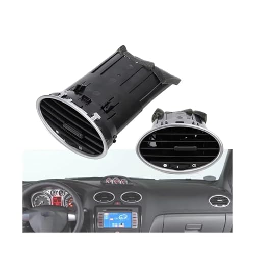 Ventilación de aire central para coche compatible con salpicadero de Ford Focus MK2 2