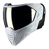 EMPIRE EVS Goggle White/White - Thermal Gold/Thermal Clear (21720)