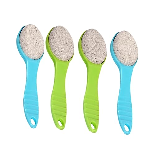Beavorty Escova Esfoliante De Metal Para Pés 4 Unidades Pedra-Pomes Escova Esfoliante Removedor De P