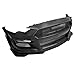 FREEMOTOR802 Front Bumper Fits 2018-2023 Ford Mustang | GT500 Style Front Bumper Cover Replacement Full Conversion Kit with Lip, Grilles, Fog Light Covers Black Primer PP