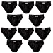 Produktbild Le Jogger Herren Slips 10er Spar Pack, Unterhosen, Baumwolle, Schlüpfer 323440 (9, farb-Set)