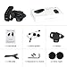 Vnetphone V8 Intercomunicador Casco Moto Bluetooth 1200m, Auriculares Bluetooth para Motocicleta, 5...