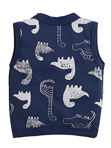 Image of Pooja Baby Baby Boy's & Baby Girl's Printed T-Shirt /Jhabla /Nightsuits with Assorted Prints- Multi-Pack Pack of 4