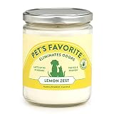 Pet's Favorite - Tested & Proven - Odor Eliminating Candle, Pet-Friendly Scented Candle, in 4 Great