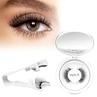 Higu clace Magnetische Wimpern,Magnet Wimpern Ohne Eyeliner,Magnetische Wimpern mit Applikator,Wimpern Magnetisch Natürlicher Look,Kein Kleber erforderlich Wimpern Magnetic(8A)