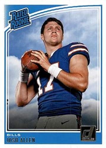 2018 Donruss Football #304 Josh Allen RC Rookie Card Buffalo Bill...