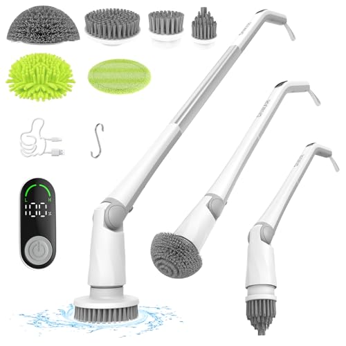 Grey Electric Spin Scrubber