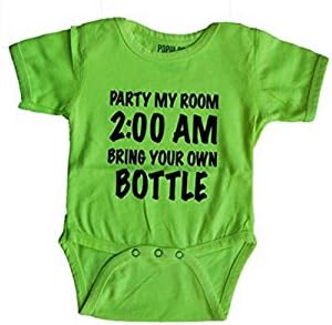 Quality Made Baby Bodysuits- Funny Snaps Baby Outfits Bodysuits with Humor Prints