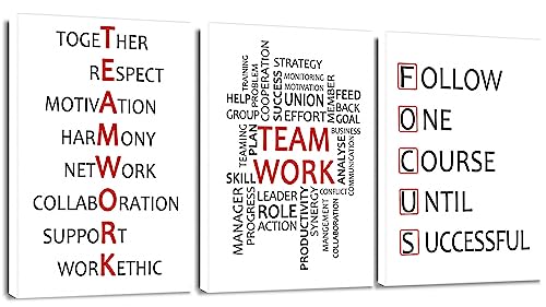 Artscope Stampe e Quadri su Tela 3 pz. Lavoro di