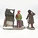 Department 56 Dickens' Village London Newspaper Stand Accessory Figurine (Set of 2) , 3.2 Inch