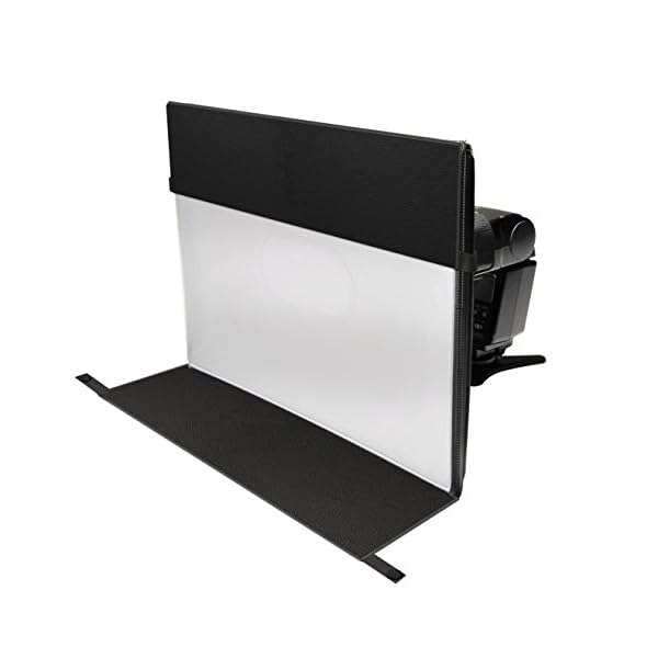 LumiQuest SoftBox & StripBox 2 in 1 Blitzdiffusor Universal Classic Design für Aus-Kamerablitze mit UltraStrap