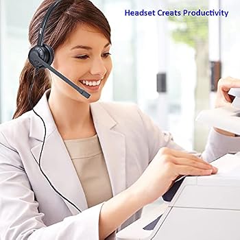 2.5mm Telephone Headset with Microphone 