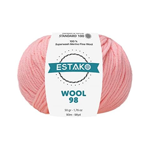 Estako Wool 98 Superwash Merino Yarn Cover