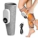 BIZOI Beinmassagegerät Kabellos mit Heizfunktion und Vibrationsfunktionen, Wadenmassagegerät mit 3 Modi und Intensitäten, Luftkompression, Heißdruckmassagegerät für Durchblutung Muskelentspannung