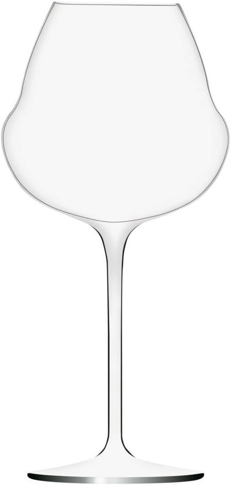 Oenomust42 cl Crystal Glass Sauvignon and Chardonnay Gift Box, Pack of 6, Clear