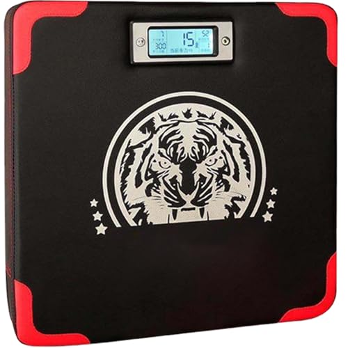 Genérico Entrenador De Fuerza De Boxeo, Colchoneta De Boxeo De Altura Ajustable, Sensor De Fuerza De Boxeo De 660 LB, Material De Mano Compuesto Antilesiones De 9 Capas
