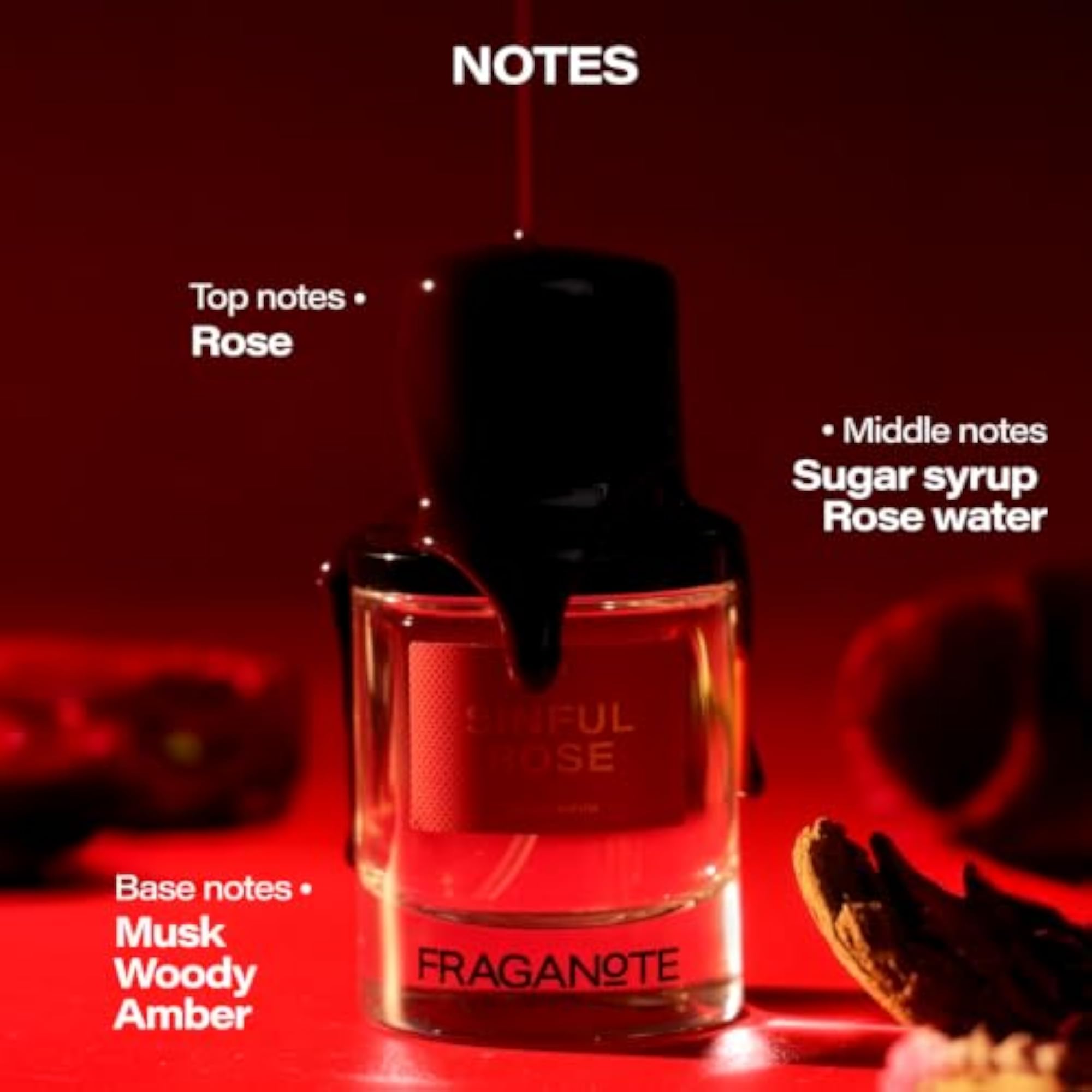 Sinful Rose Unisex Perfume, 50ml