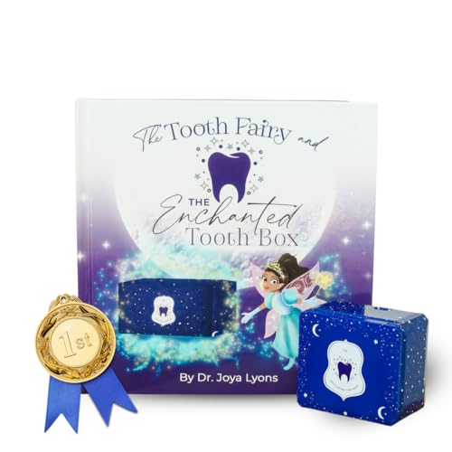 The Enchanted Tooth Fairy Box® & Book Bundle | World’s First Automated Tooth Fairy Experience | Hassle-Free, Magical Keepsake for Parents & Kids