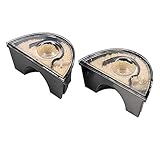 H2O HD and H2O HD Dual Blast 5 in 1 All Purpose Hand Held Steam Cleaner System for Home Use Accessories, Replacement Water Filters, 2 Pack