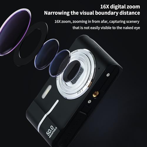 Cámara Digital Compacta 4K Lovskoo para Fotografía y Vlogging miniatura 5