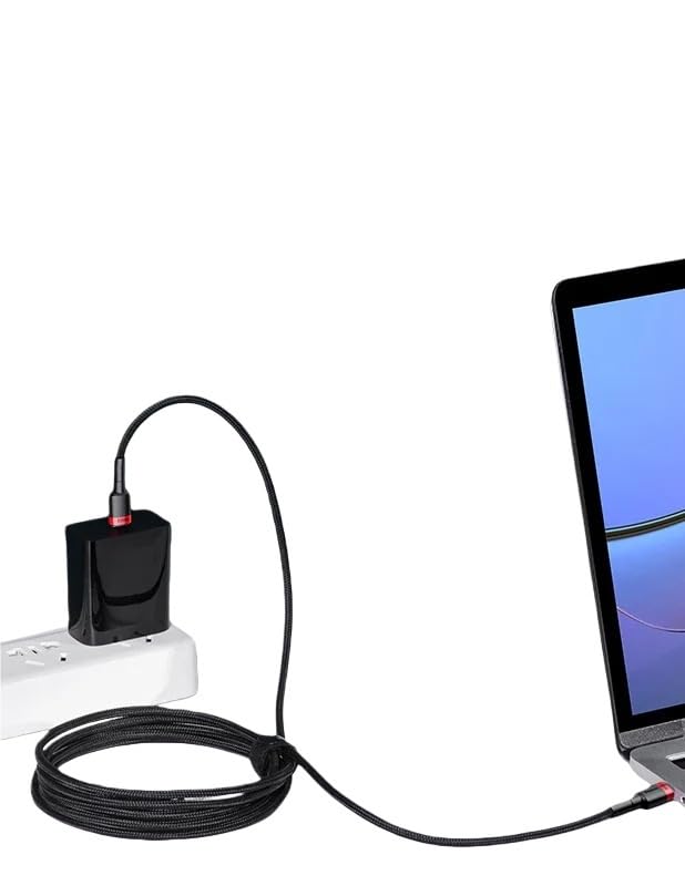 Cavo da USB C a USB tipo C da 100 W per ricarica rapida*/ge 4.0 (cavo grigio 100 W, 0,5 m)